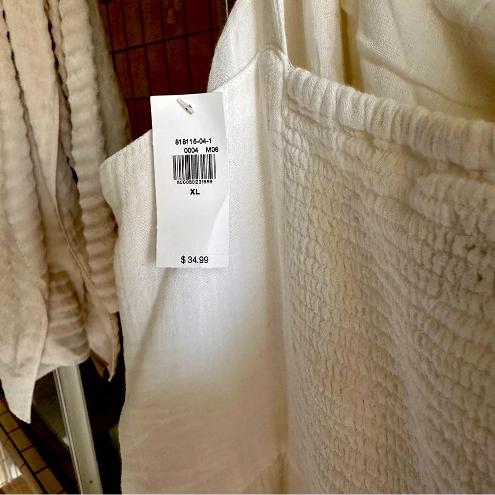 Old navy white cotton dress brand new never worn with tags